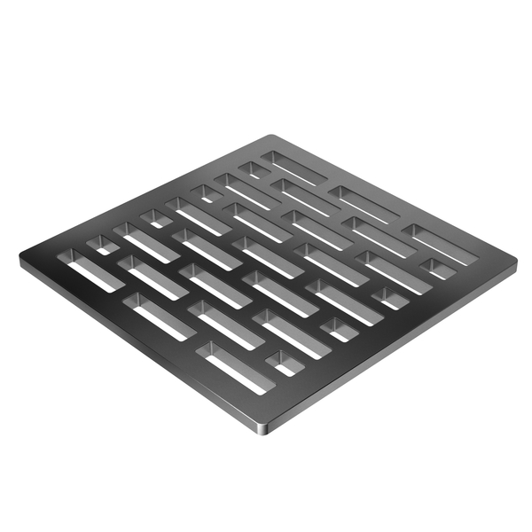 Newport Brass 4" Square Shower Drain in Stainless Steel (Pvd) 233-406/20